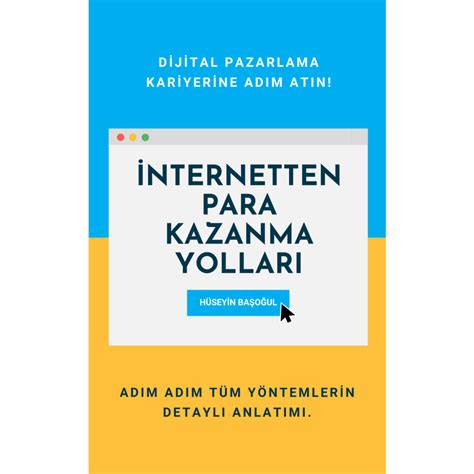 E-kitap Yayınlama Yoluyla İnternetten Para Kazanma