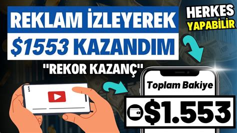 İnternetten Reklam İzleyerek Para Kazanma Yöntemleri